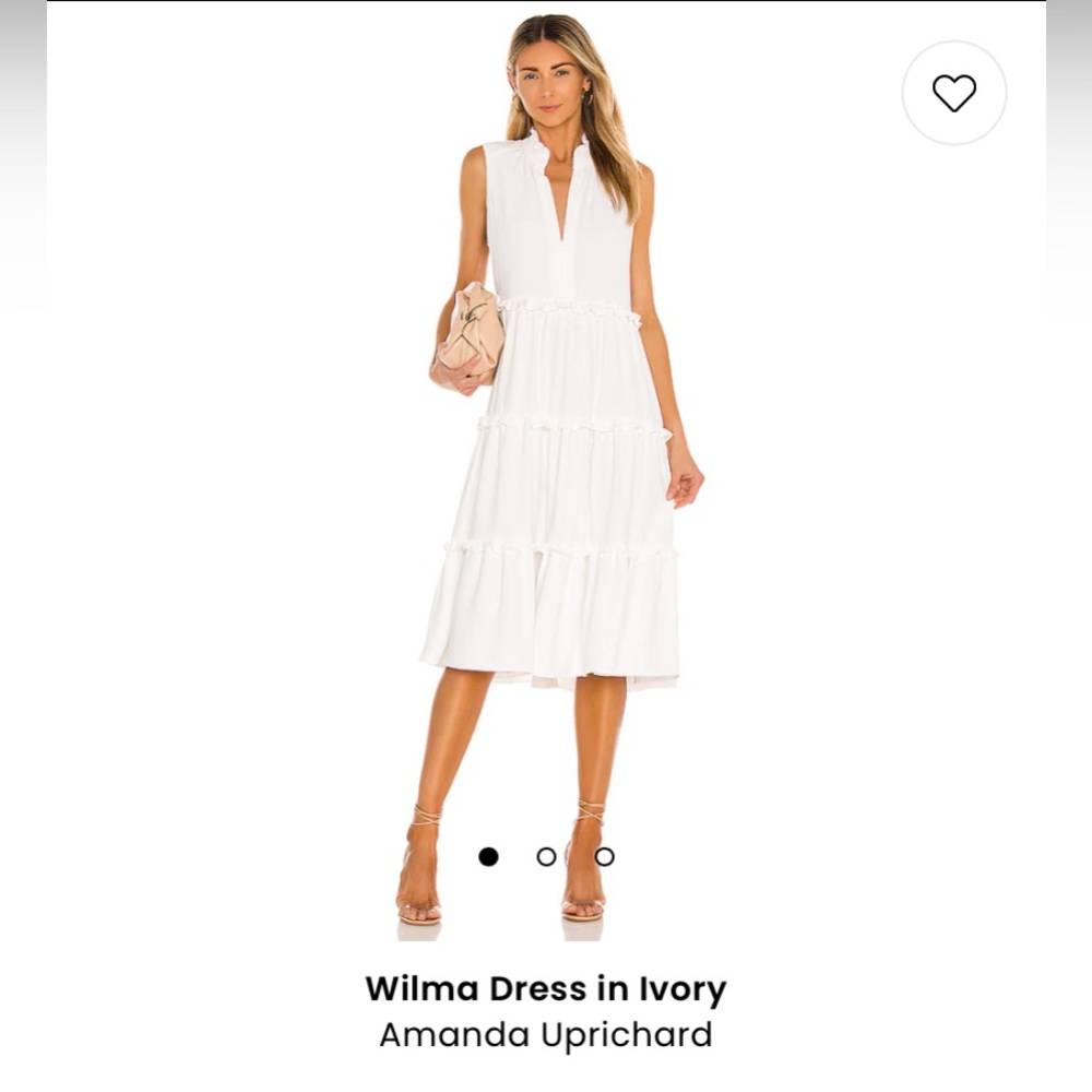 Amanda uprichard Wilma dress worn once size M